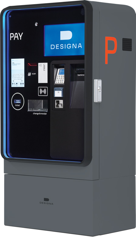 Wide PAY 500 CASH & CARD pay station